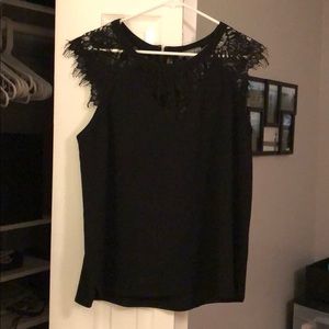 Black Lace Top